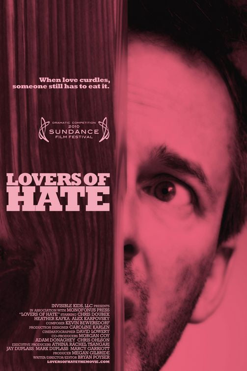 1000 piece jigsaw puzzle for the movie poster: Lovers of Hate (2010)