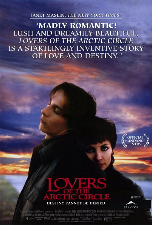 the movie poster: Lovers of the Arctic Circle (1999)