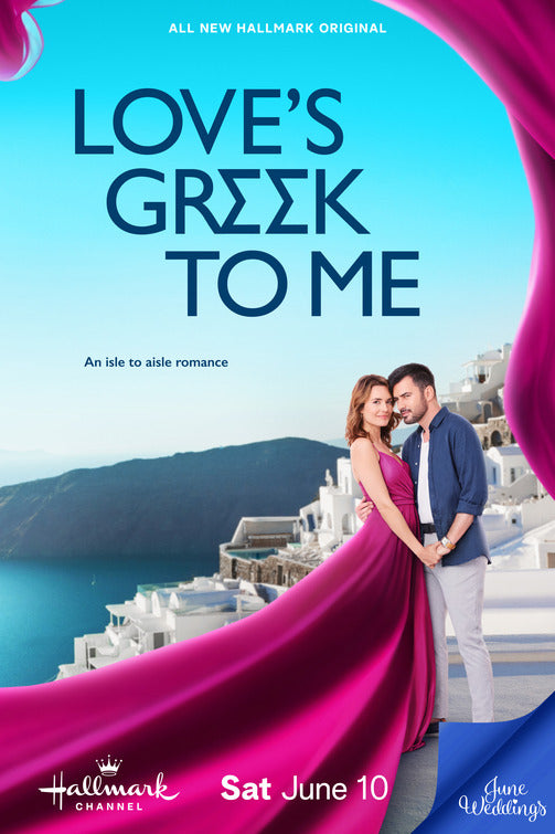 1000 piece jigsaw puzzle for the movie poster: Love's Greek to Me (2023)