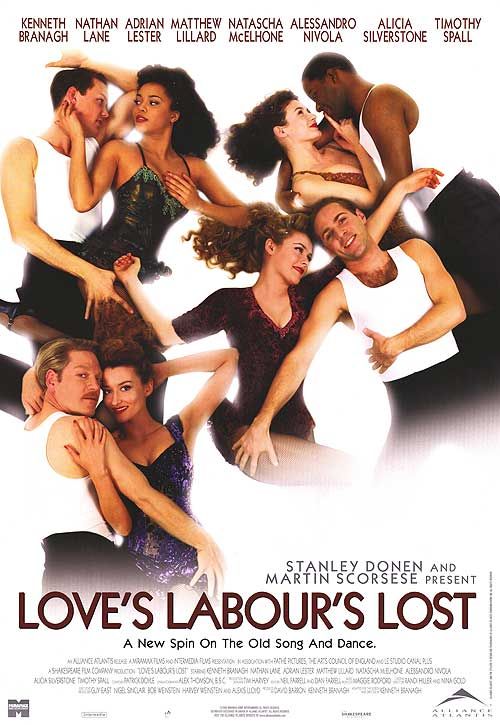 the movie poster: Love's Labours Lost (2000) ver1