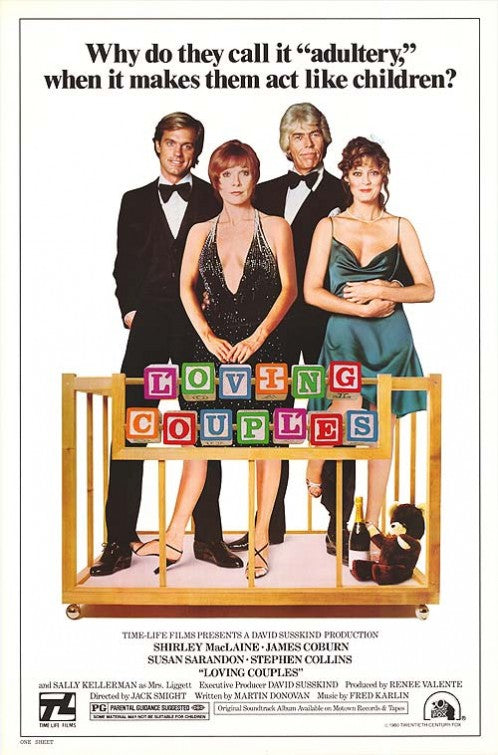 1000 piece jigsaw puzzle for the movie poster: Loving Couples (1980)