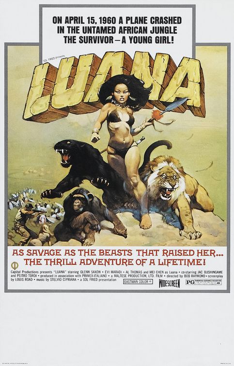 the movie poster: Luana (1968) ver2