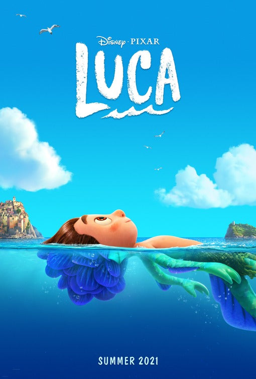 1000 piece jigsaw puzzle for the movie poster: Luca (2021)