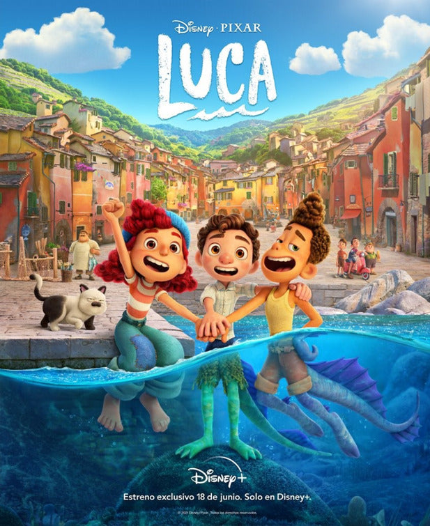 1000 piece jigsaw puzzle for the movie poster: Luca (2021) ver3
