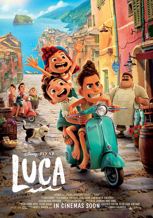 1000 piece jigsaw puzzle for the movie poster: Luca (2021) ver4