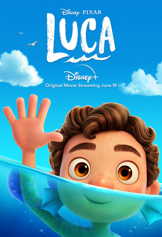 1000 piece jigsaw puzzle for the movie poster: Luca (2021) ver7