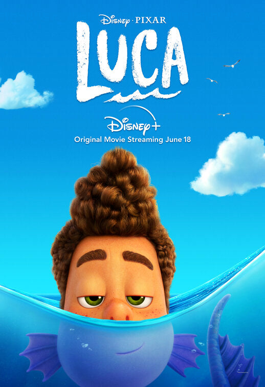 1000 piece jigsaw puzzle for the movie poster: Luca (2021) ver8