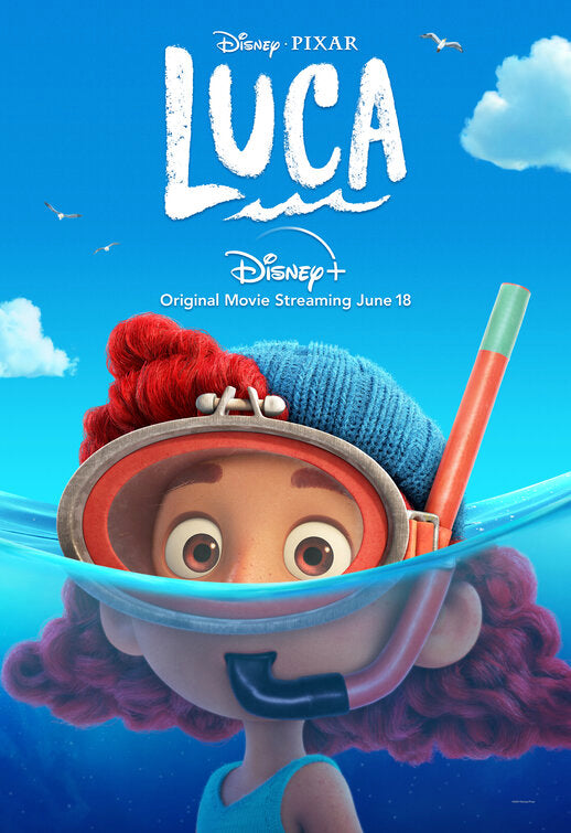 1000 piece jigsaw puzzle for the movie poster: Luca (2021) ver9