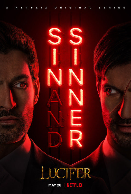 1000 piece jigsaw puzzle for tv poster: Lucifer, ver12