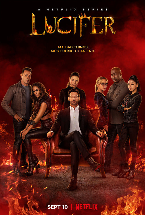 1000 piece jigsaw puzzle for tv poster: Lucifer, ver13