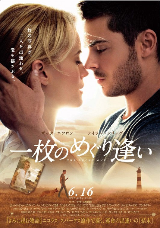 1000 piece jigsaw puzzle for the movie poster: The Lucky One (2012) ver2