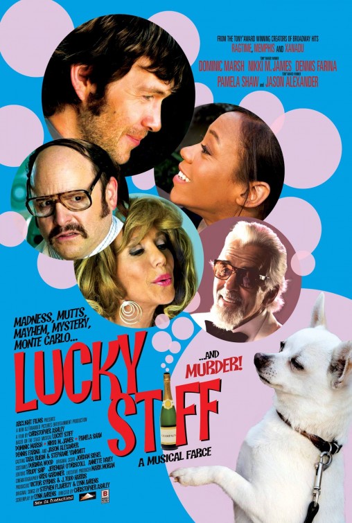 1000 piece jigsaw puzzle for the movie poster: Lucky Stiff (2015)