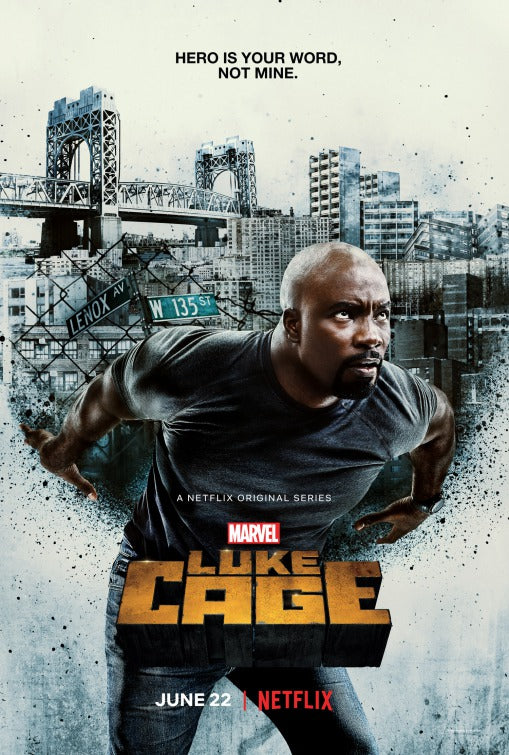 1000 piece jigsaw puzzle for tv poster: Luke Cage, ver8