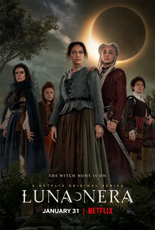 1000 piece jigsaw puzzle for tv poster: Luna Nera