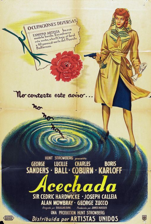 the movie poster: Lured (1947) ver2