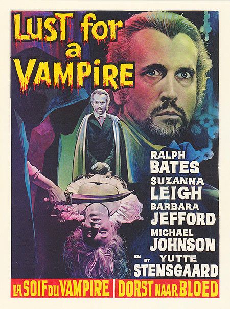 the movie poster: Lust for a Vampire (1971) ver2