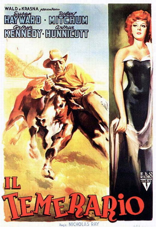 the movie poster: The Lusty Men (1952) ver2