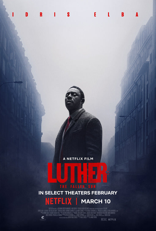 1000 piece jigsaw puzzle for the movie poster: Luther: The Fallen Sun (2023)