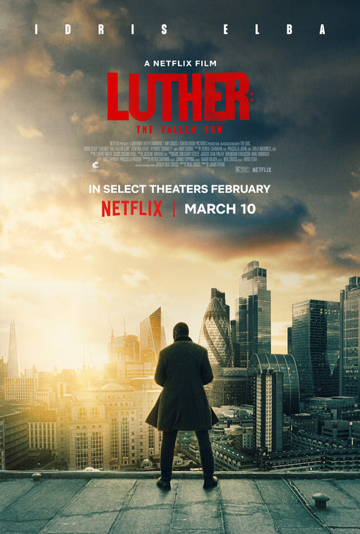 1000 piece jigsaw puzzle for the movie poster: Luther: The Fallen Sun (2023) ver2