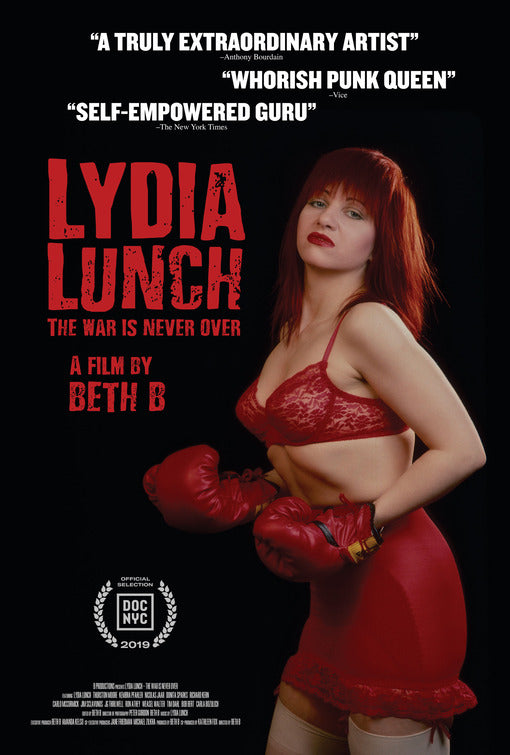1000 piece jigsaw puzzle for the movie poster: Lydia Lunch: The War Is Never Over (2021)