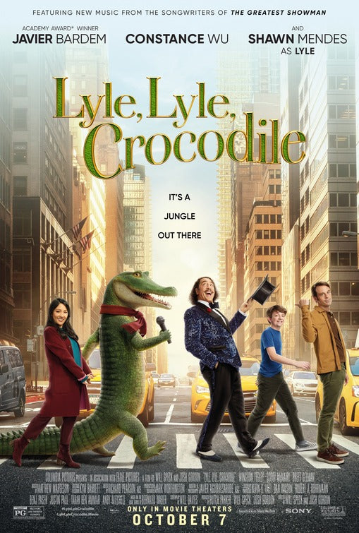 1000 piece jigsaw puzzle for the movie poster: Lyle, Lyle, Crocodile (2022) ver2