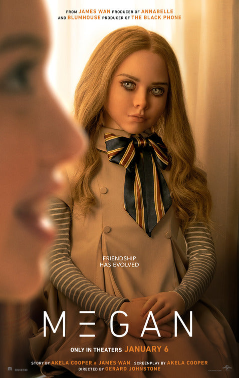 1000 piece jigsaw puzzle for the movie poster: MEGAN (2023)