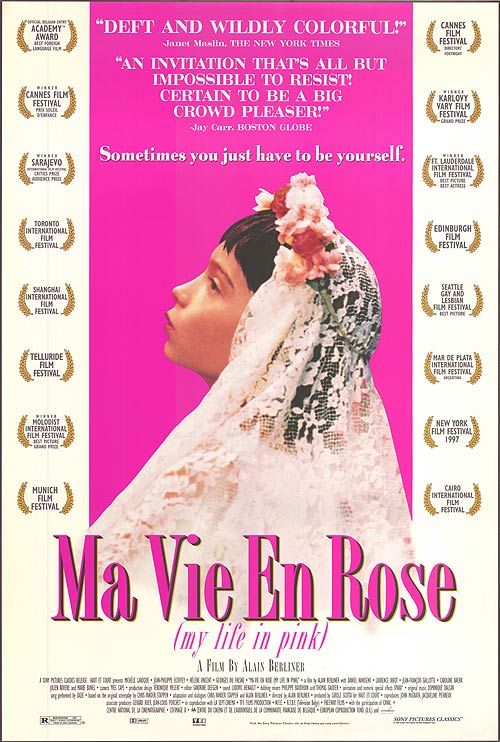 the movie poster: Ma vie en rose (1997)