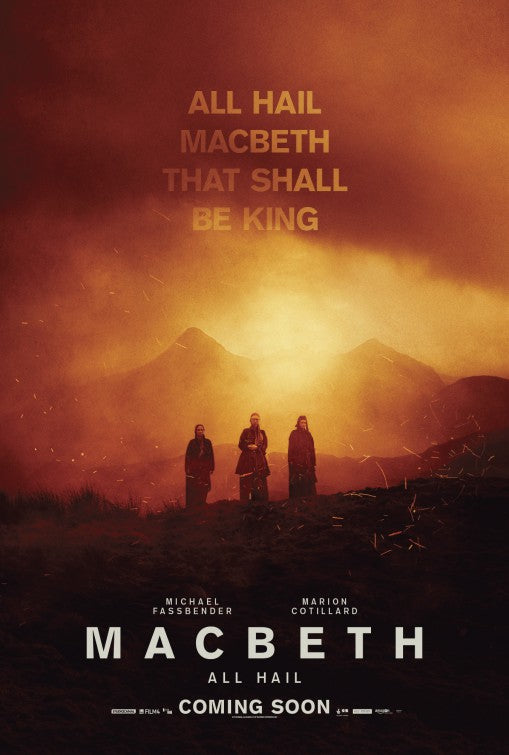 1000 piece jigsaw puzzle for the movie poster: Macbeth (2015) ver8