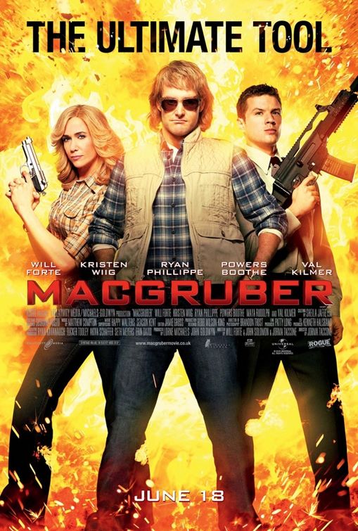1000 piece jigsaw puzzle for the movie poster: MacGruber (2010) ver2