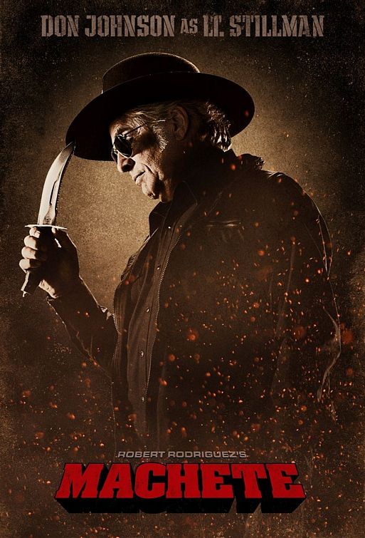 1000 piece jigsaw puzzle for the movie poster: Machete (2010)