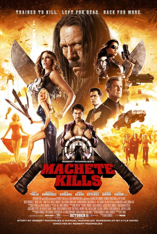 1000 piece jigsaw puzzle for the movie poster: Machete Kills (2013) ver10