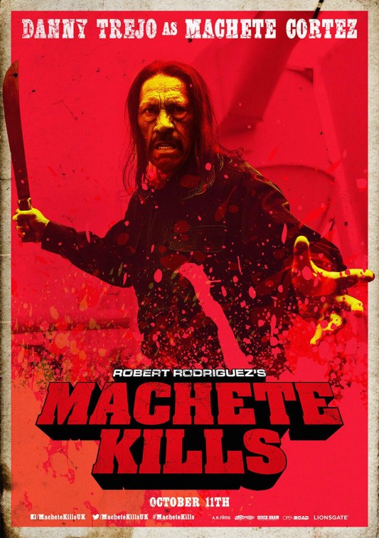 1000 piece jigsaw puzzle for the movie poster: Machete Kills (2013) ver17