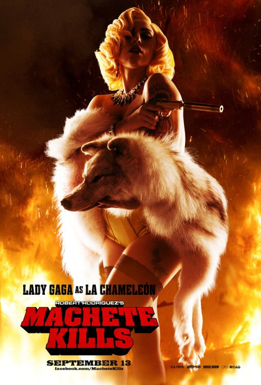 1000 piece jigsaw puzzle for the movie poster: Machete Kills (2013) ver2