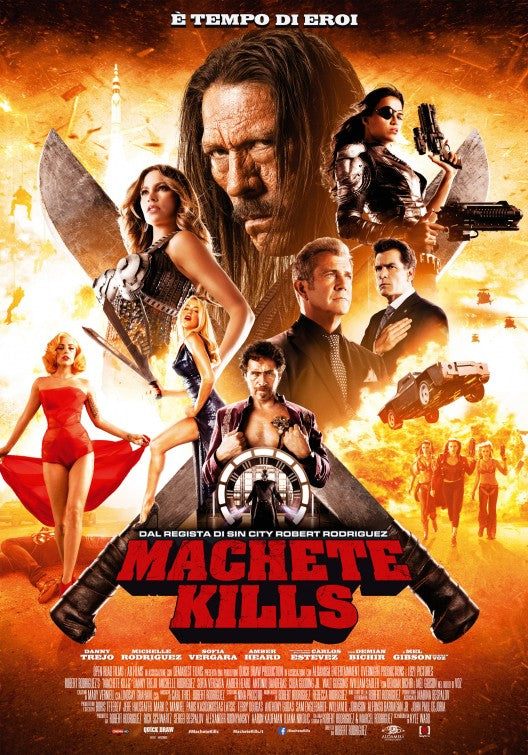 1000 piece jigsaw puzzle for the movie poster: Machete Kills (2013) ver20