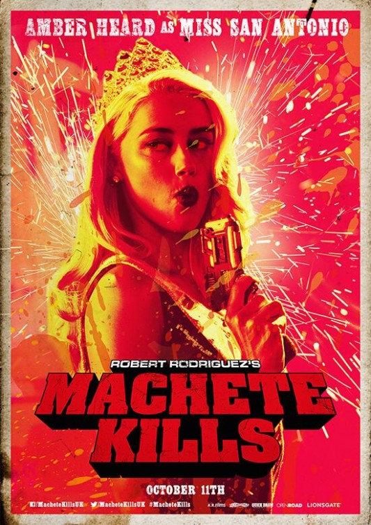 1000 piece jigsaw puzzle for the movie poster: Machete Kills (2013) ver23