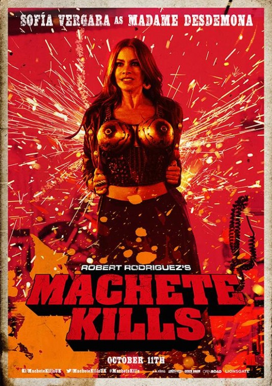 1000 piece jigsaw puzzle for the movie poster: Machete Kills (2013) ver24