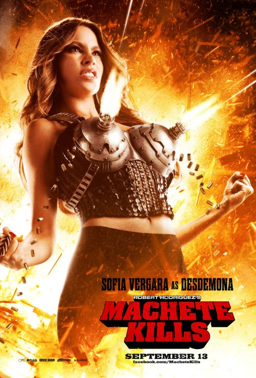 1000 piece jigsaw puzzle for the movie poster: Machete Kills (2013) ver5