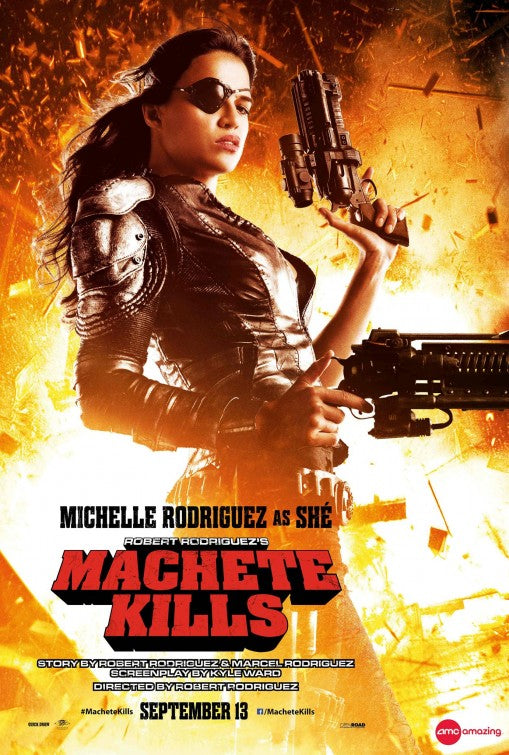 1000 piece jigsaw puzzle for the movie poster: Machete Kills (2013) ver6