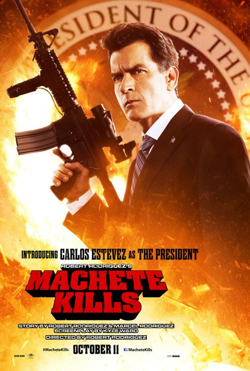 1000 piece jigsaw puzzle for the movie poster: Machete Kills (2013) ver8