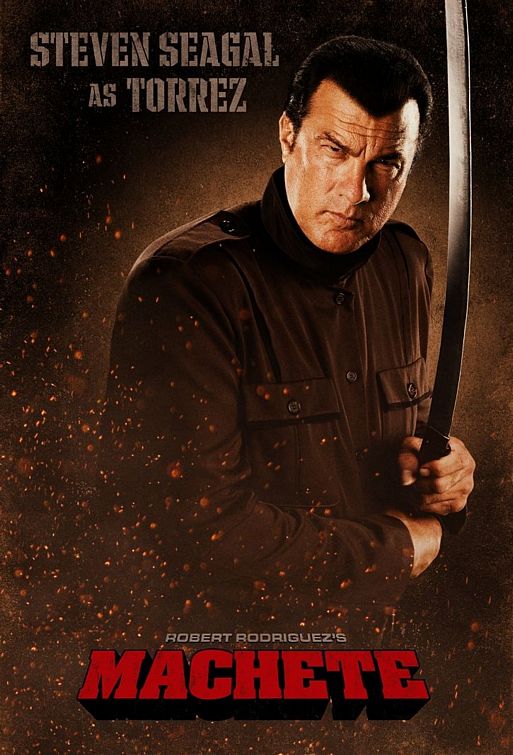 1000 piece jigsaw puzzle for the movie poster: Machete (2010) ver2