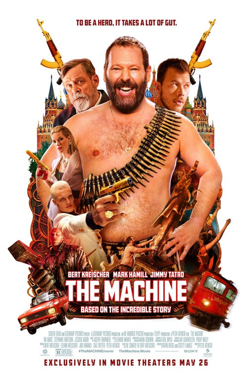 1000 piece jigsaw puzzle for the movie poster: The Machine (2023)