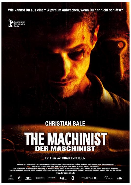 the movie poster: The Machinist (2004) ver3