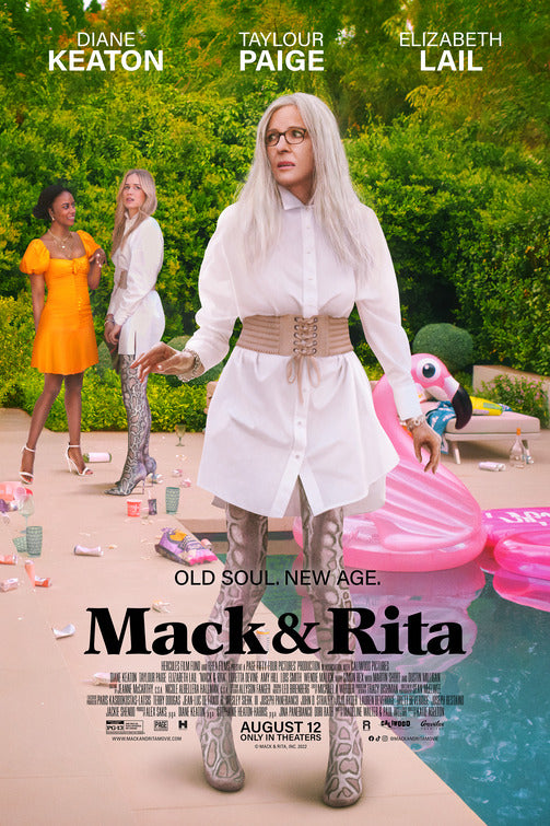 1000 piece jigsaw puzzle for the movie poster: Mack & Rita (2022)