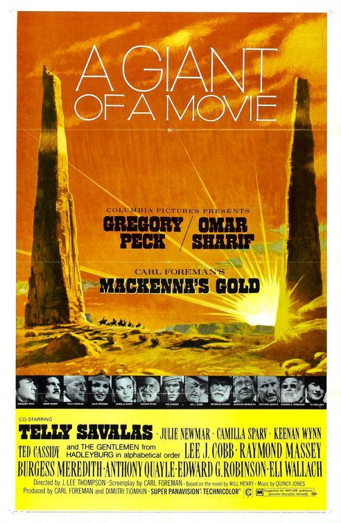 the movie poster: Mackenna's Gold (1969)