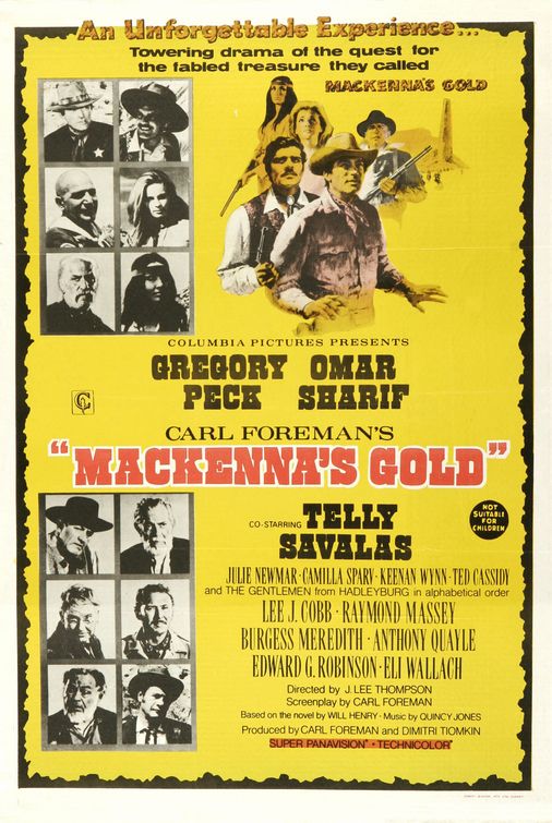 the movie poster: Mackenna's Gold (1969) ver3