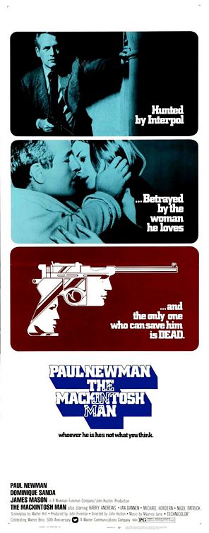 the movie poster: The Mackintosh Man (1973) ver3