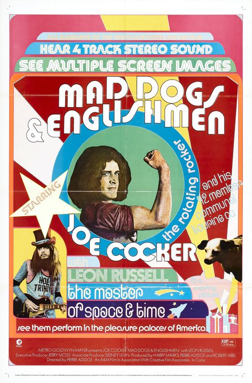 the movie poster: Mad Dogs & Englishmen (1971)
