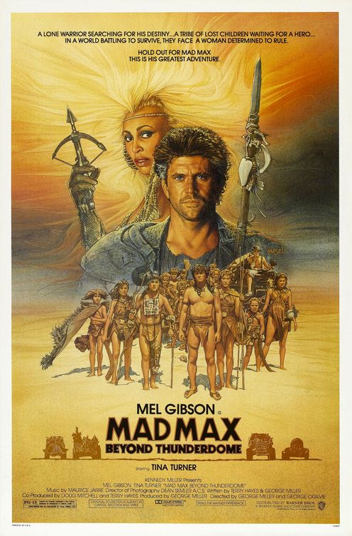 the movie poster: Mad Max Beyond Thunderdome (1985) ver1