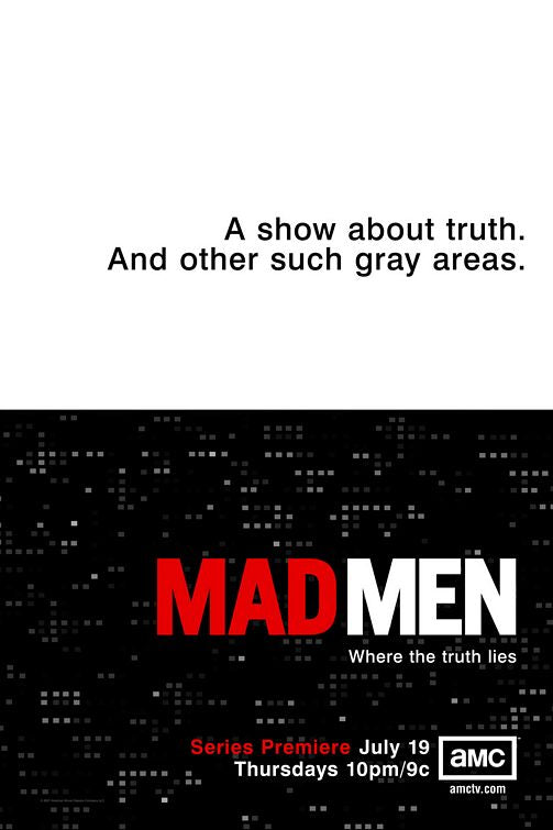1000 piece jigsaw puzzle for tv poster: Mad Men, ver3