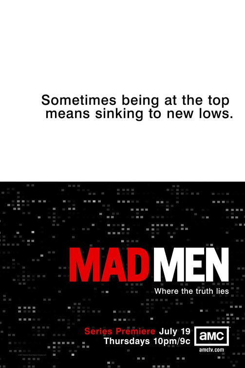 1000 piece jigsaw puzzle for tv poster: Mad Men, ver5